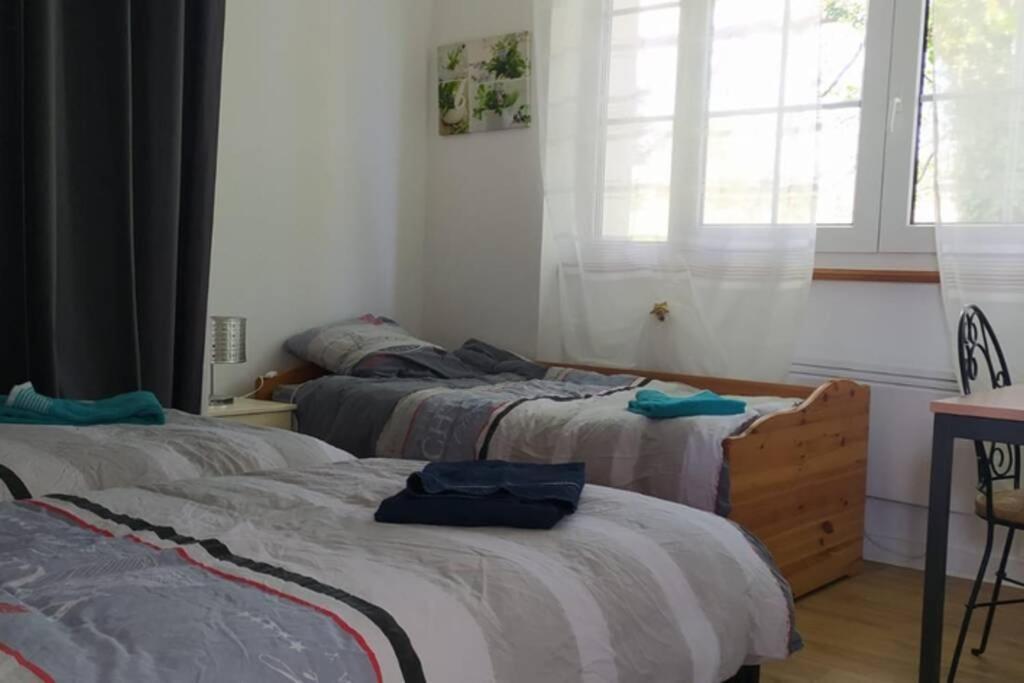 12 Rdc Appartement 2 Chambres Jardin Terrasse Ploneour-Lanvern Bagian luar foto