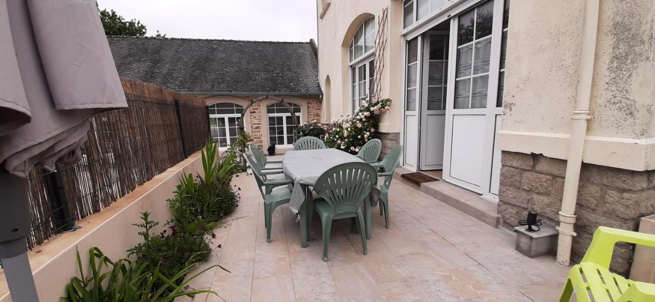 12 Rdc Appartement 2 Chambres Jardin Terrasse Ploneour-Lanvern Bagian luar foto